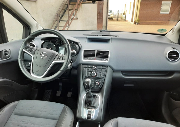 Opel Meriva cena 22900 przebieg: 208000, rok produkcji 2011 z Krośniewice małe 379